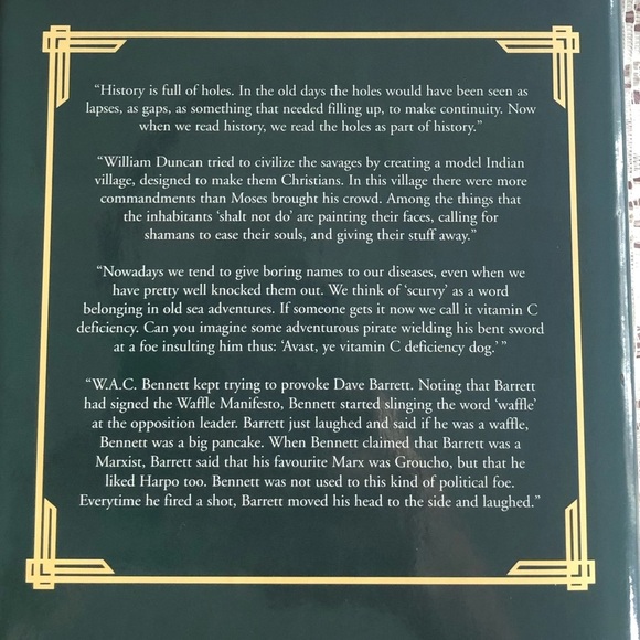 Bowering’s BC:  A Swashbuckling History (1997). Hardcover. BC history Canadiana - Picture 5 of 11